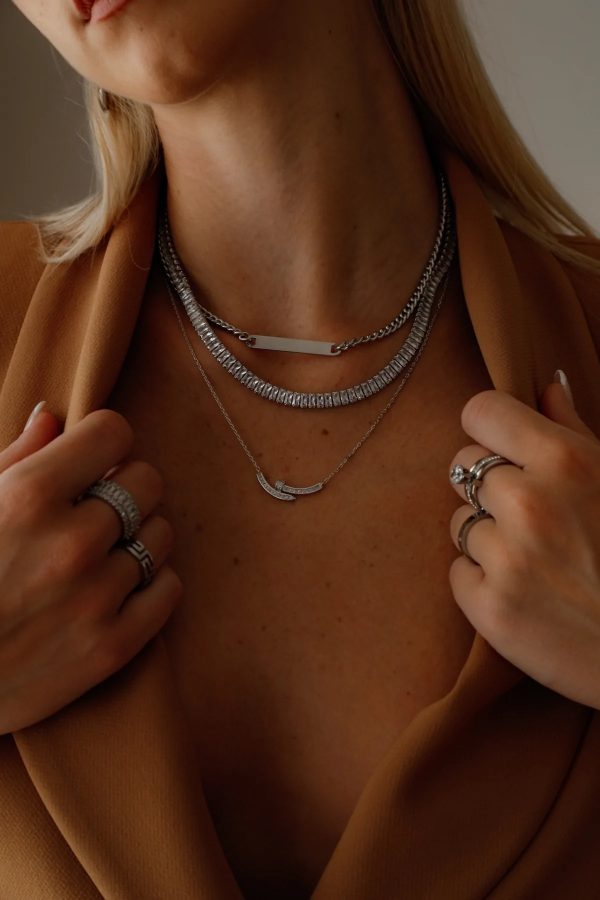 Avenue Necklace Silver