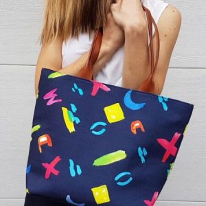 Brush Stroke Tote Bag