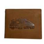 MS10 Genuine Cowhide Leather Mens Truck Wallet With Detachable Chain$62.95-4