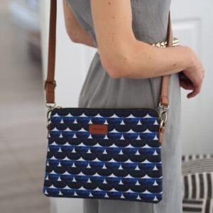 Ocean Wave Cross Body Bag