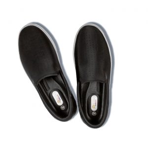 Mens Freelight Slip-On Loafers - Black