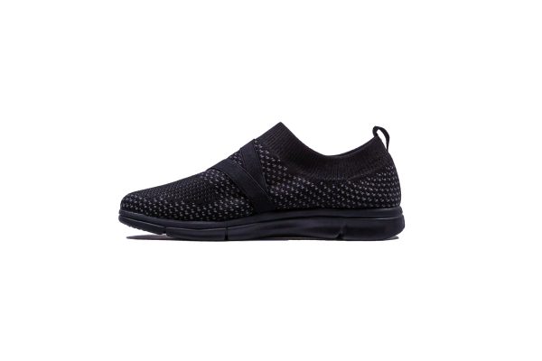 WOMENS BOLT SLIP-ON SNEAKER - Black