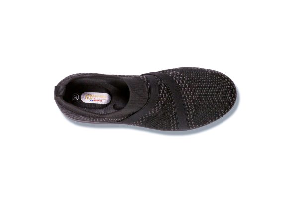 WOMENS BOLT SLIP-ON SNEAKER - Black