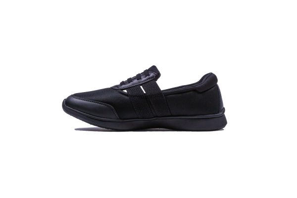 WOMENS TIPTOE SLIP-ON SNEAKER - BLACK