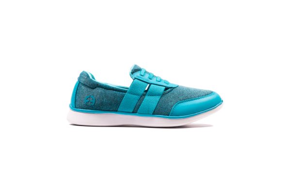 WOMENS TIPTOE SLIP-ON SNEAKER - SKY BLUE