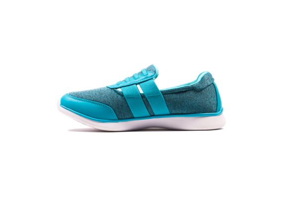 WOMENS TIPTOE SLIP-ON SNEAKER - SKY BLUE